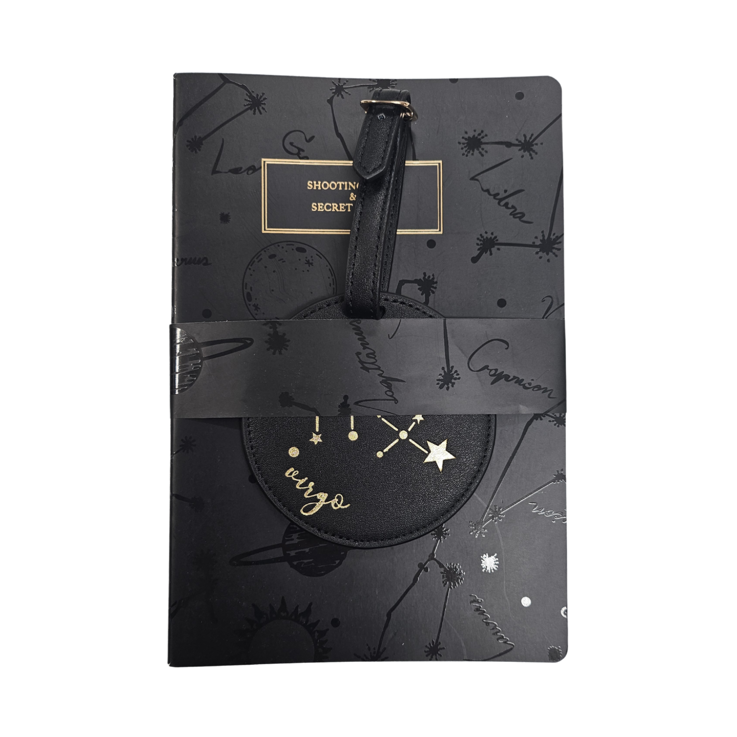 Celestial Zodiac Travel Journal & Luggage Tag Set