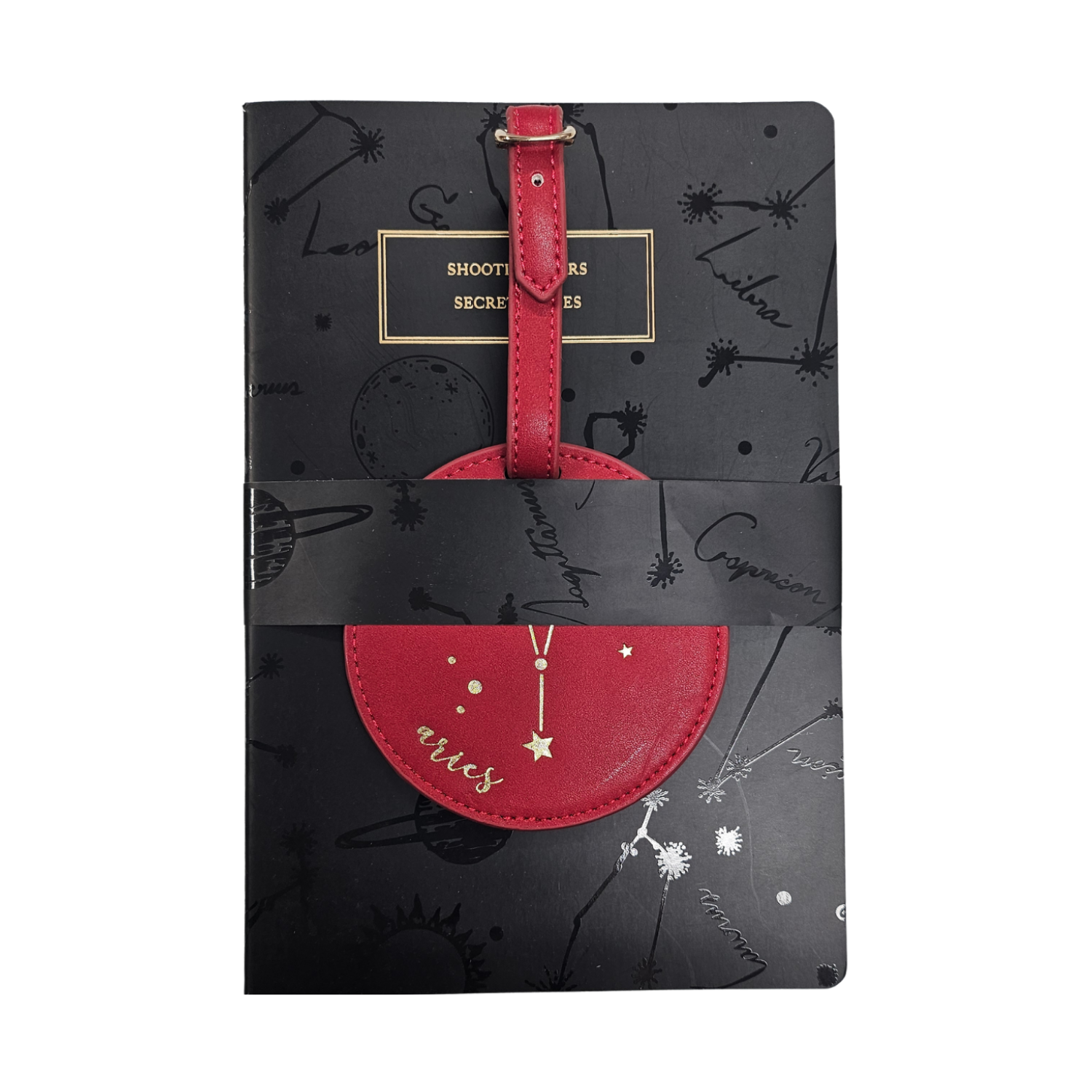 Celestial Zodiac Travel Journal & Luggage Tag Set