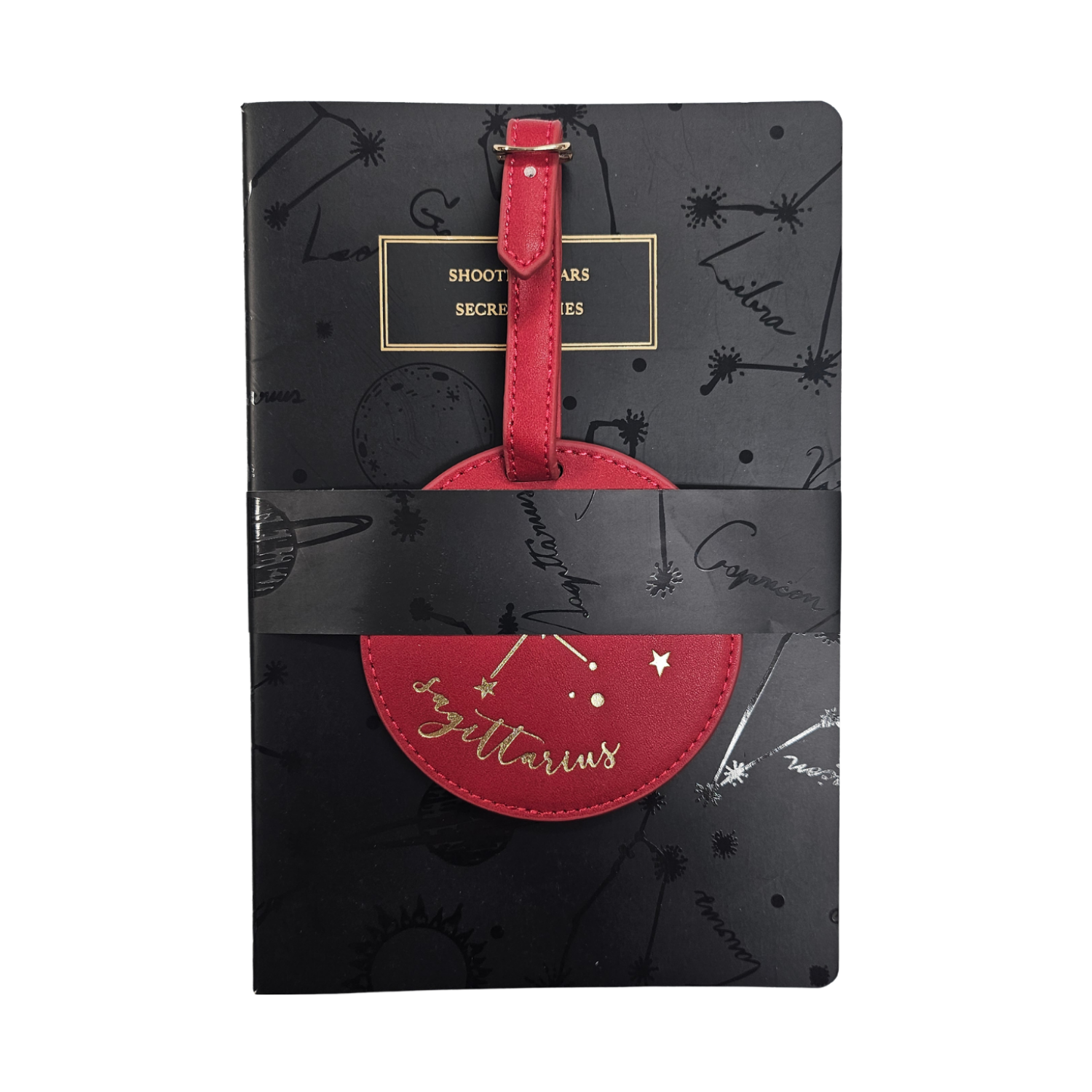 Celestial Zodiac Travel Journal & Luggage Tag Set