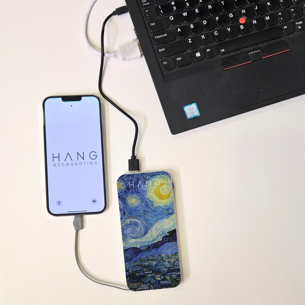 Starry Night Portable Phone Charging Bank