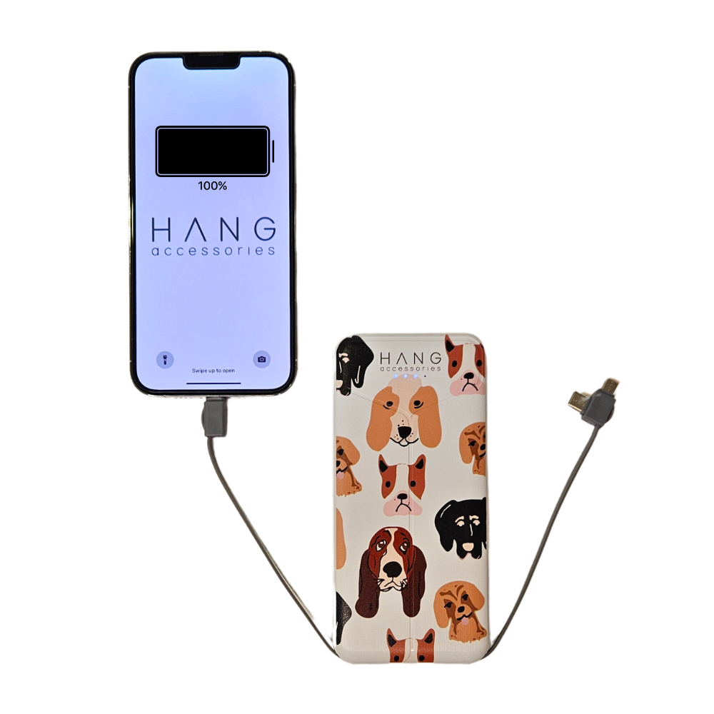 Dog Portable Phone Charging Bank