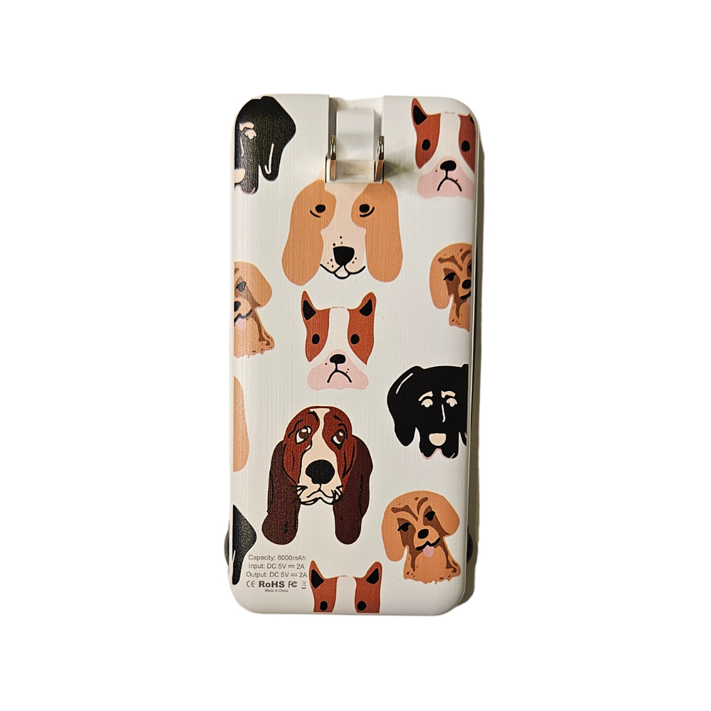 Dog Portable Phone Charging Bank