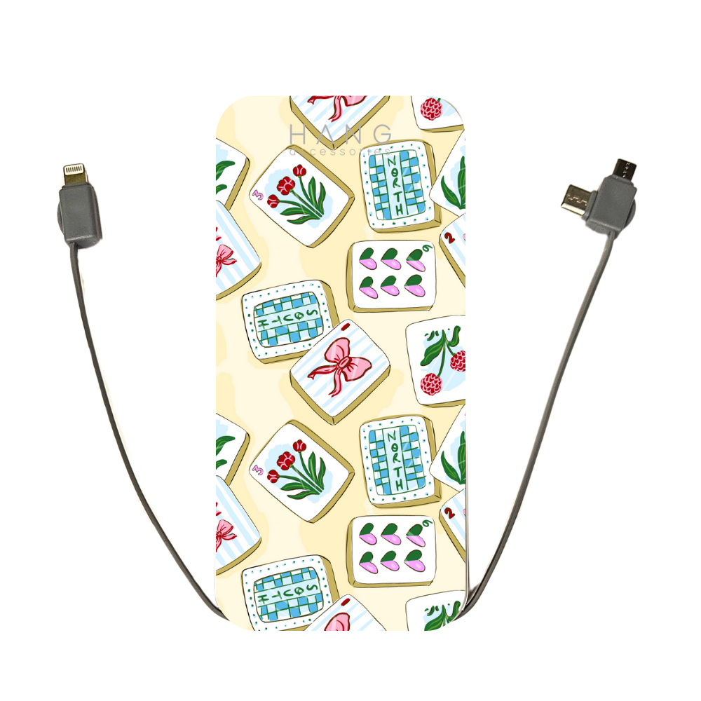 Mahjong Portable Phone Charging Bank