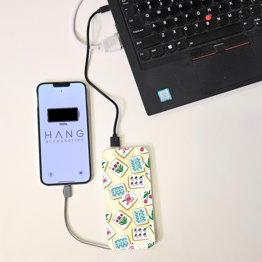 Mahjong Portable Phone Charging Bank