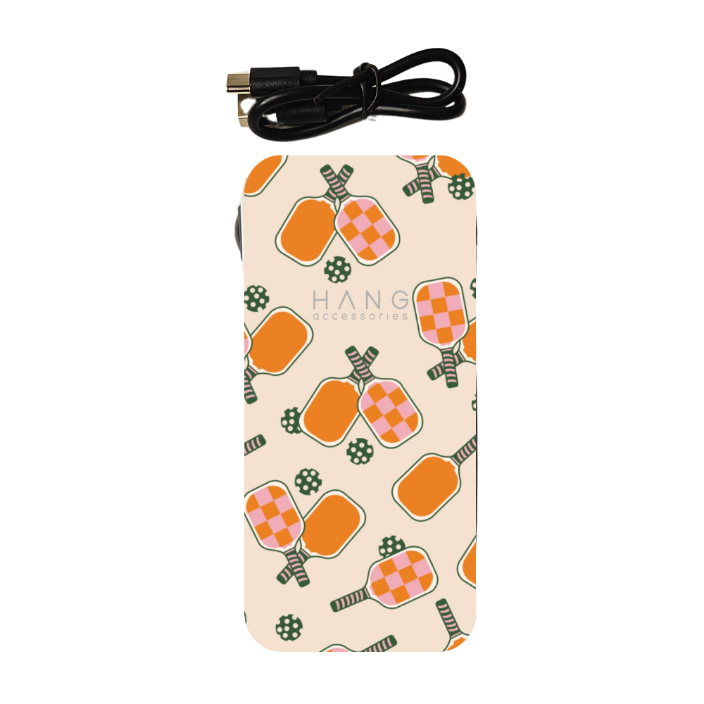 Pickleball Portable Phone Charging Bank