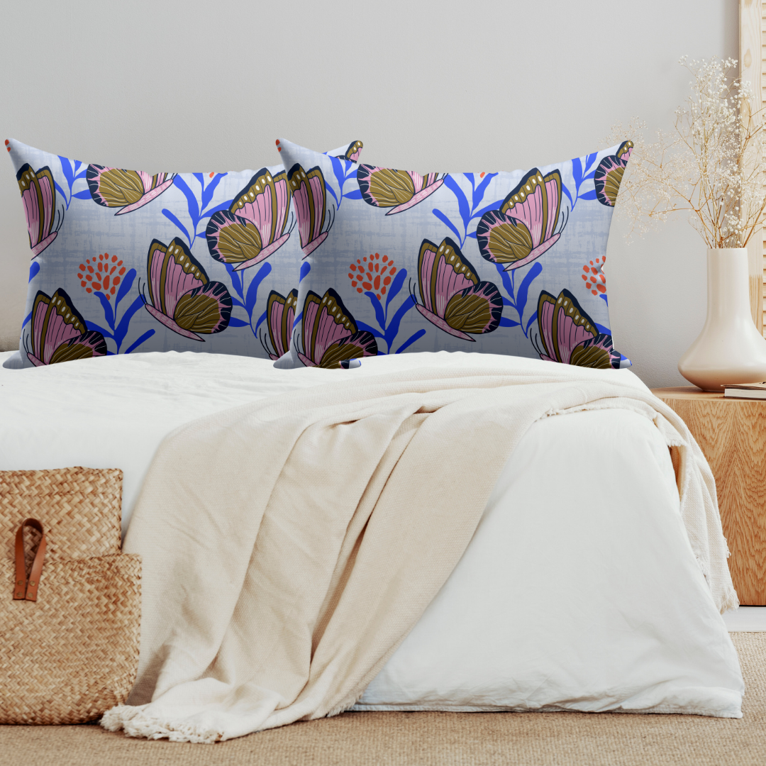 Butterflies Satin Pillowcase