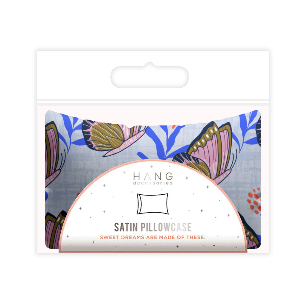 Butterflies Satin Pillowcase