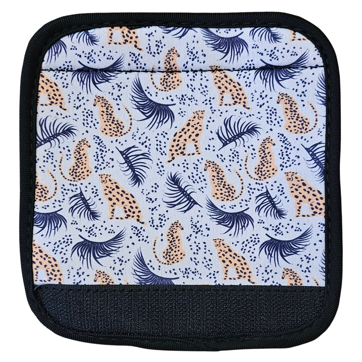 Cheetah Lash Luggage Handle Wrap