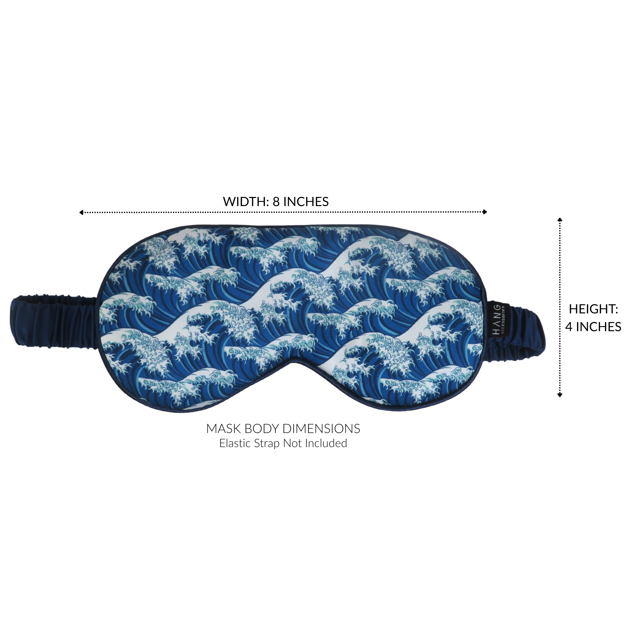 The Great Wave Satin Eye Mask