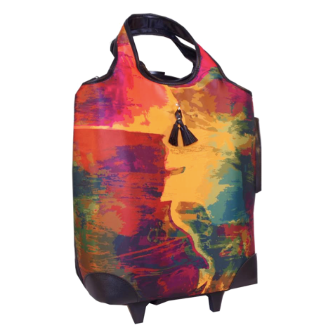 Insulated Light Weight Rolling Tote