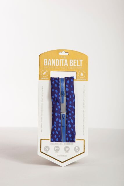 Bandita Belt Blue Dot