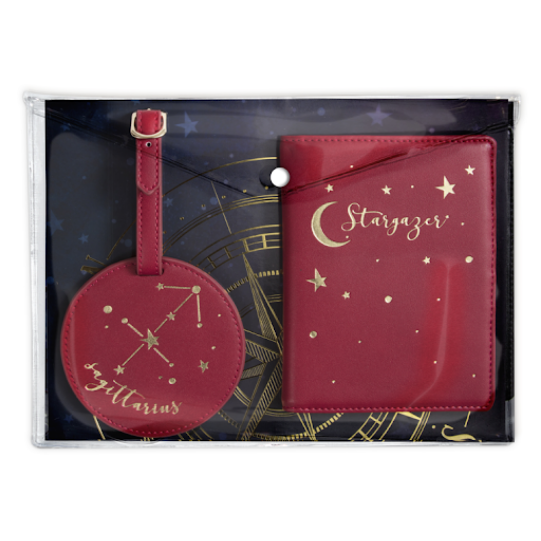 Fire Sign Passport & Luggage Tag Sets