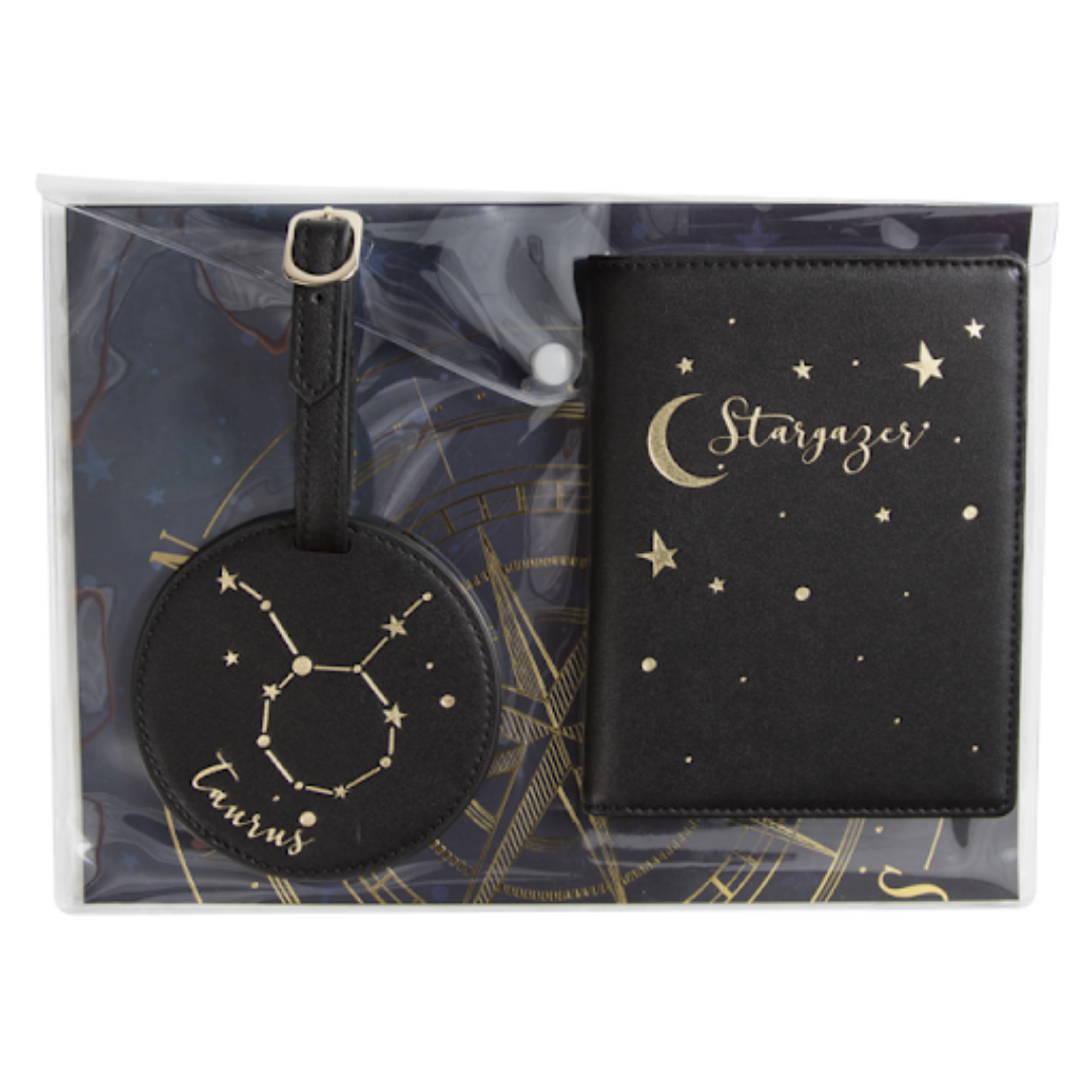 Earth Sign Passport & Luggage Tag Set
