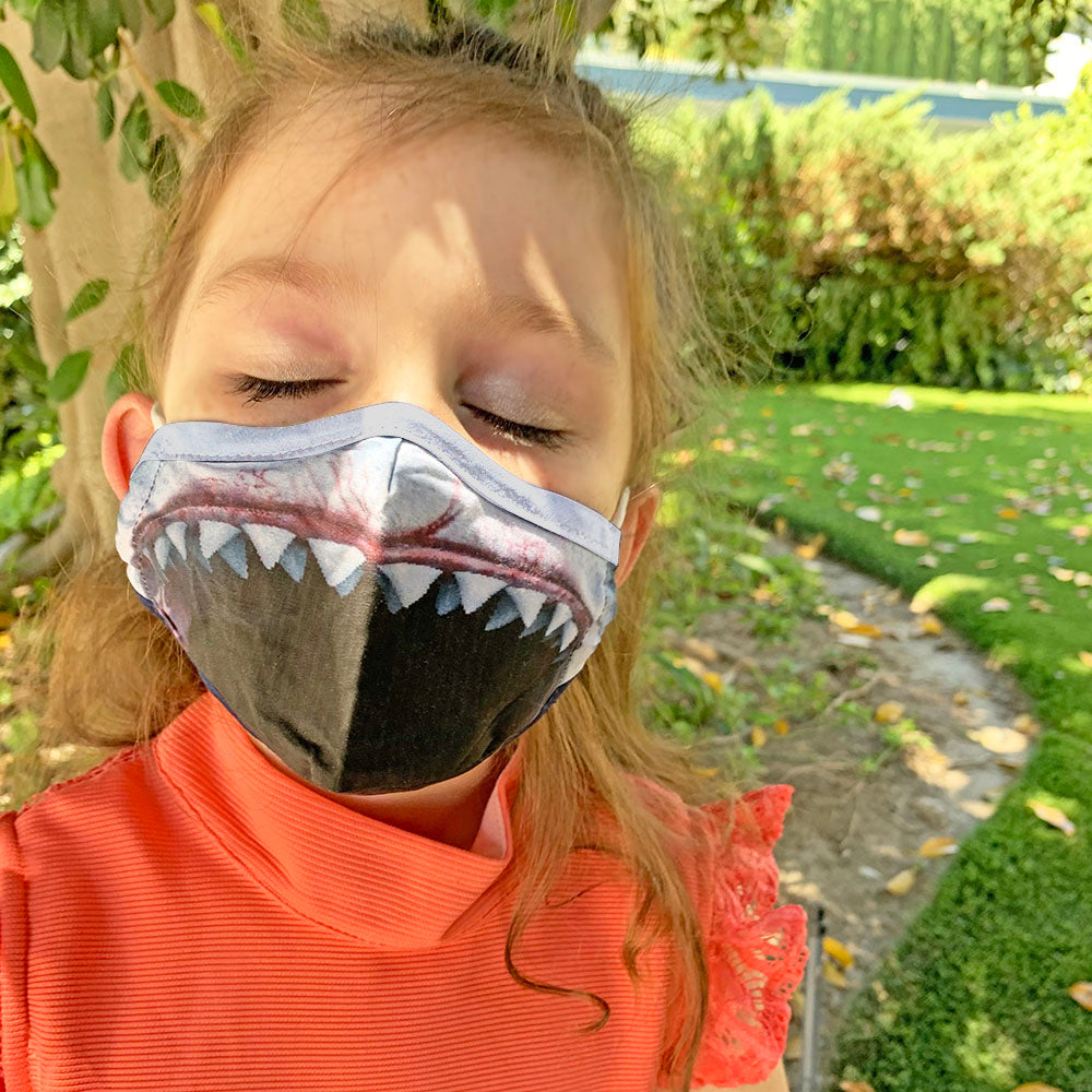 Kid Face Mask Shark