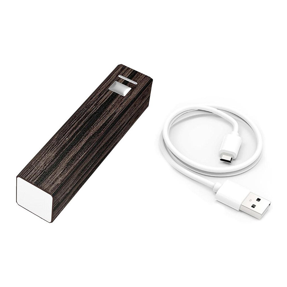 Portable Phone Charger Wood