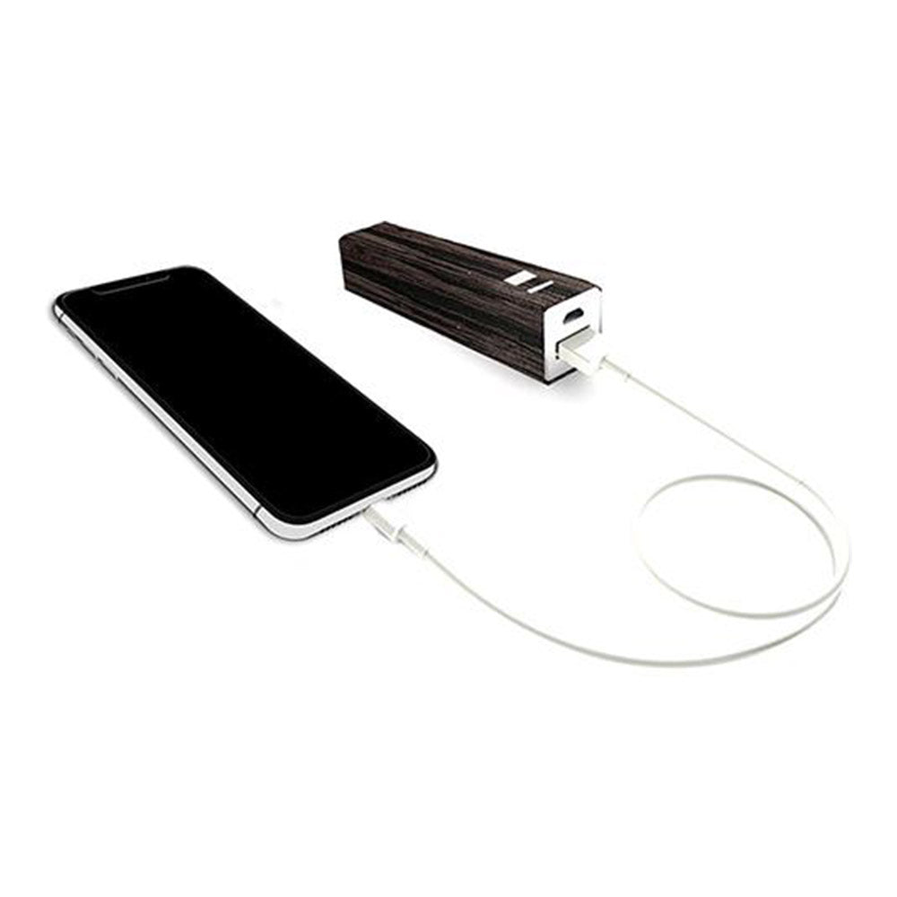 Portable Phone Charger Wood