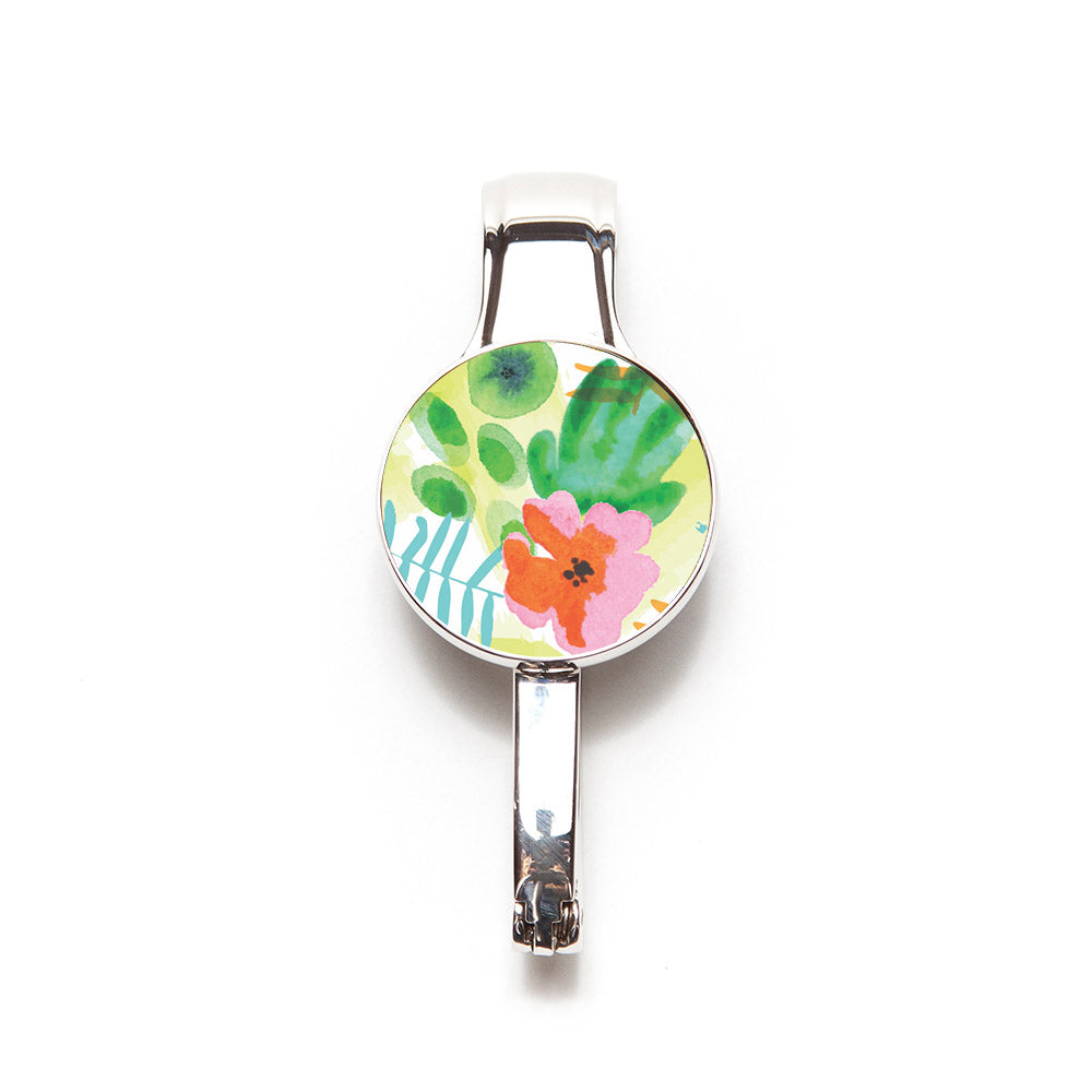 Purse/Key Hanger Combo Watercolor Floral