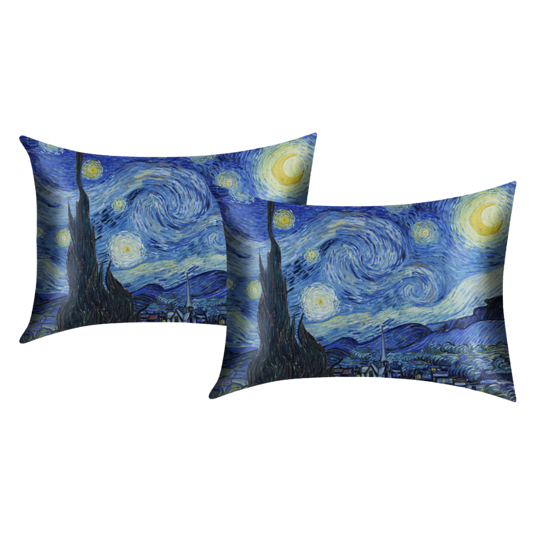 Starry Night Pillowcase Set of 2