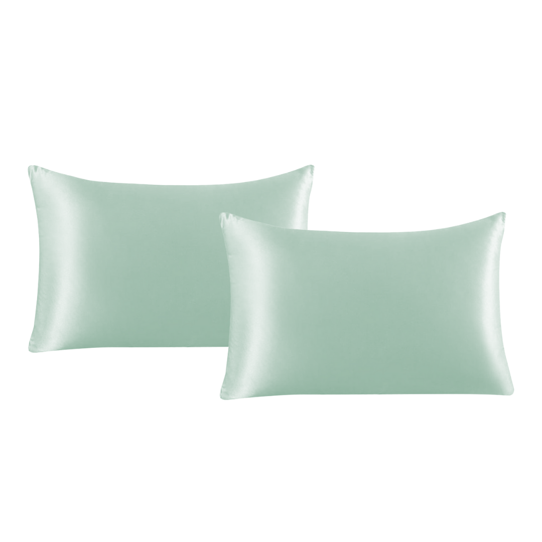 Seafoam Solid Pillowcase Set of 2