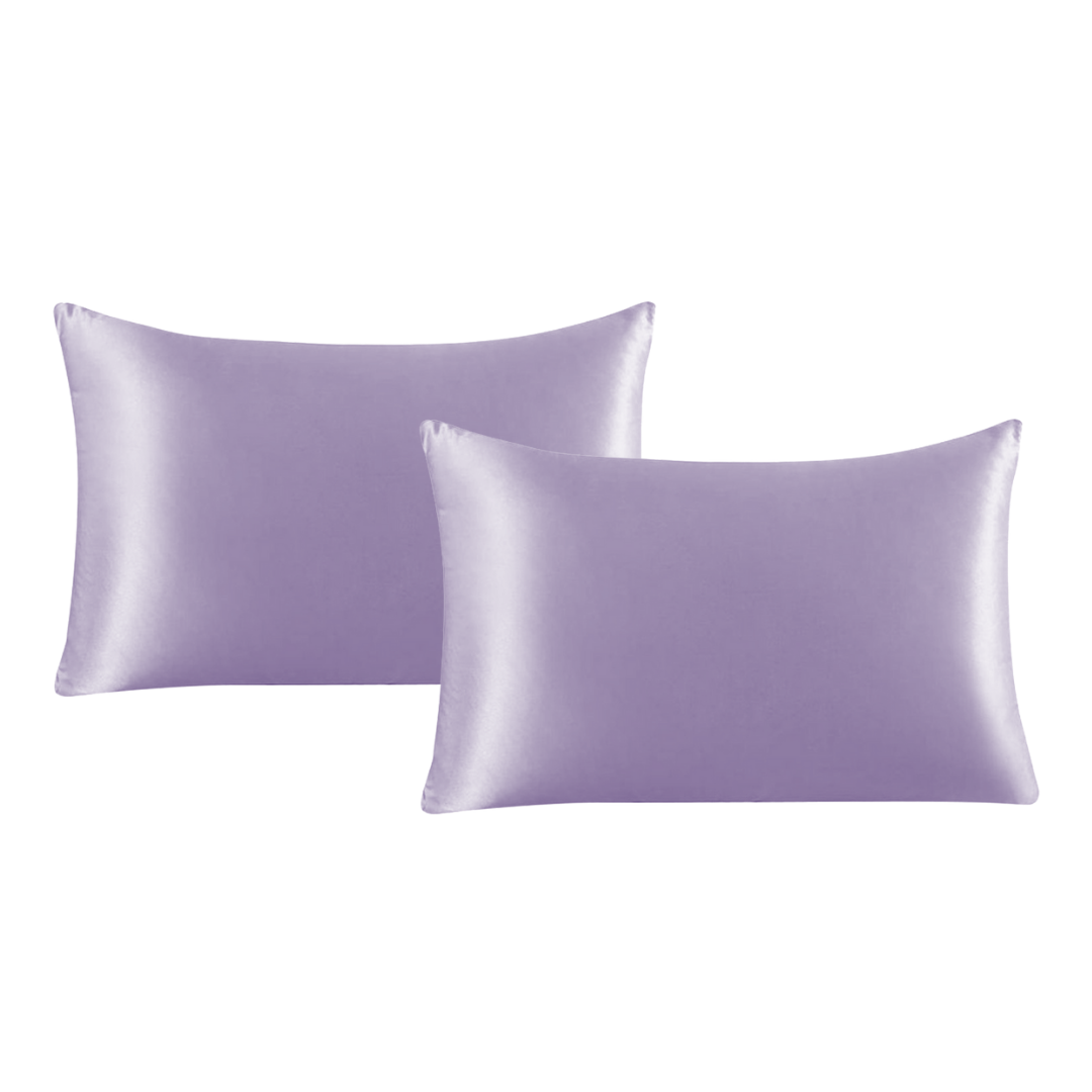 Periwinkle Solid Pillowcase Set of 2