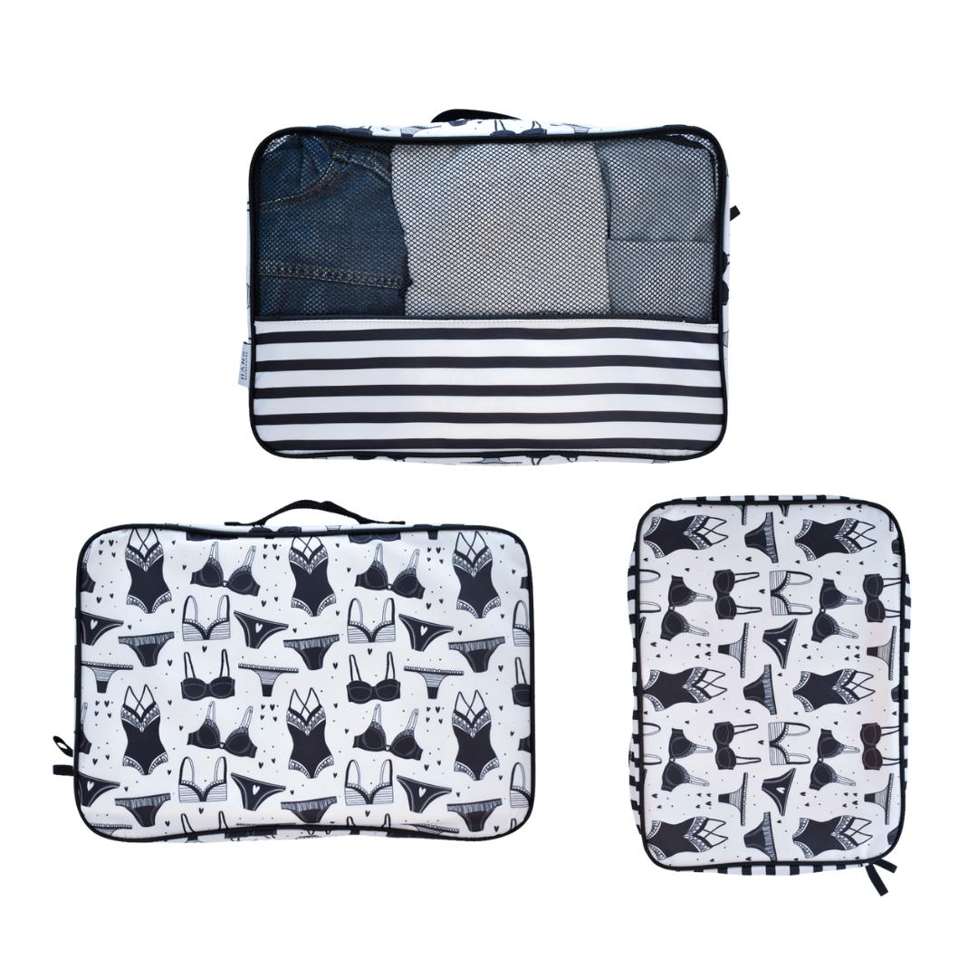 6 Piece Packing Cube & Bag Set Lace