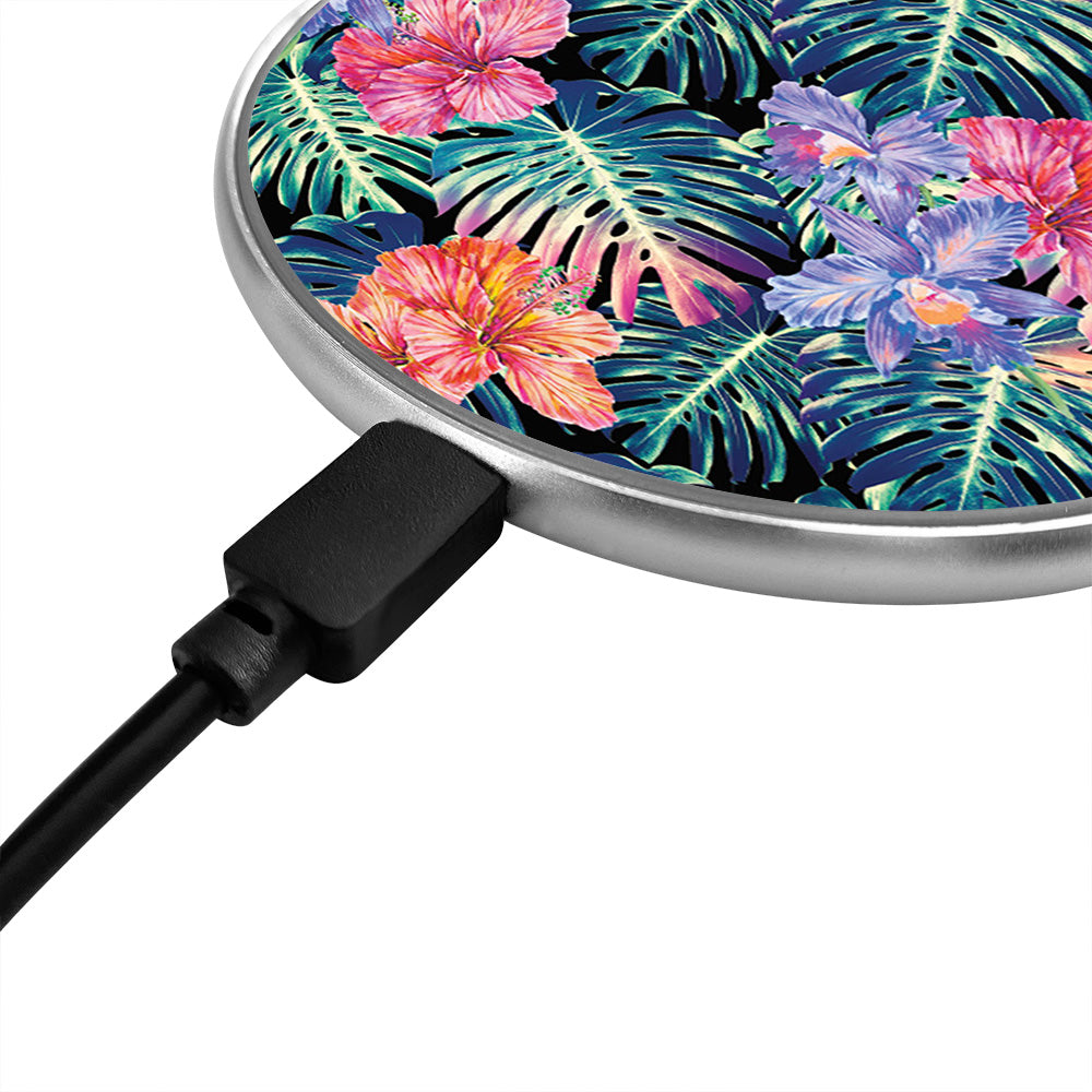 Wireless Charging Pad Tropical Hibiscus
