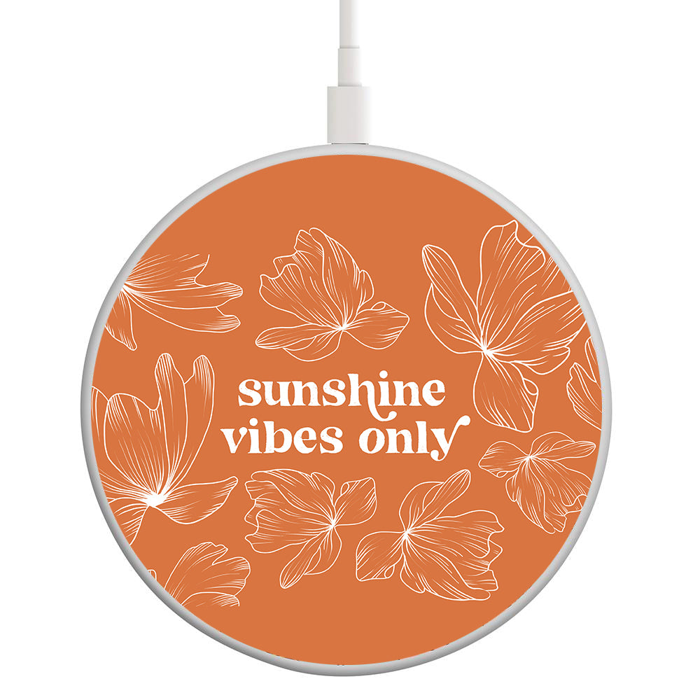 Wireless Charging Pad Sunshine Vibes Only