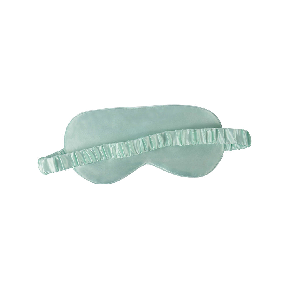 Swimmers Eye Mask & Ocean Blue Pillowcase Satin Set